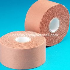 China 5cmx10m trägt Bänder TURNHALLEN-Bandkunststoffrohrschnittkernebenen-Randbehäutungs-Zinkoxid adhesiv zur Schau, das StreifenbildungsBaumwollgewebe aufnimmt fournisseur