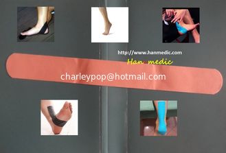 China Kinesio-Band KT, das aufnimmt Anwendungssatzes des Knöchels der Streifen, Eignungs-Hochleistungsbänder des vorgeschnittenen (Achilleus) muskulöse fournisseur