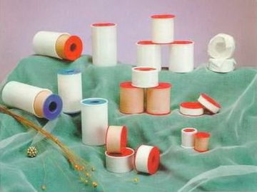 Heftpflasterheftpflasterheftpflaster des Zinkoxids für chirurgisches Streifenbildungs- oder Tapinggebrauchsweiß fournisseur