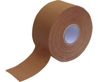 1/2 &quot; x10m trägt Klebstreifenstreifenbildungs-Baumwollgewebe des Bänder TURNHALLEN-Bandfingerlingskernzickzack-Randbehäutungs-Zinkoxids zur Schau fournisseur